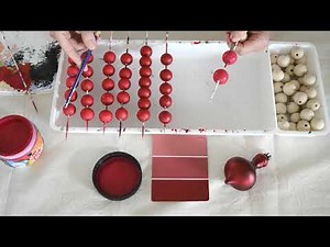 How to Paint Wood Beads and Colour Match