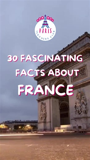 🇫🇷 On our blog we’ve listed 30 of the most fascinating facts about France for you. From history to food, lifestyle to landmarks, we bet you didn’t know quite a few of these fascinating facts about France!