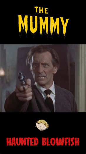 Peter Cushing shoots The Mummy how many times!? #horror #horrormovies #themummy