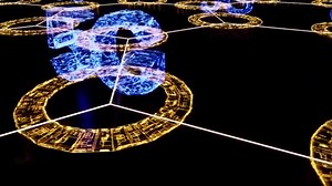 5G internet sideways movement animation