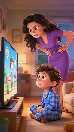 The little boy is going to run away from home.#animation #2d #cartoon