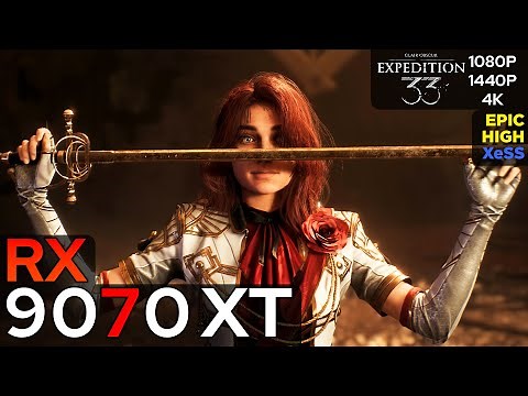 Clair Obscur: Expedition 33 - RX 9070 XT (1080p/1440p/4K)