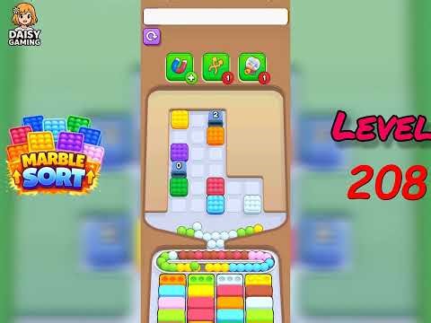Marble Sort Level 208 Walkthrough