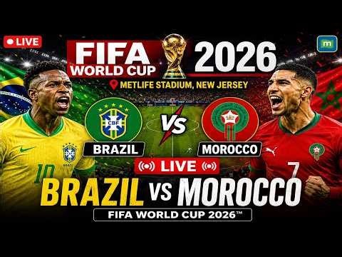 🔴 FIFA World Cup LIVE: Brazil vs Morocco Live Score Updates | Brazil vs Morocco LIVE Football Match