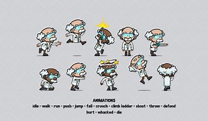 Scientist character ★★★★★