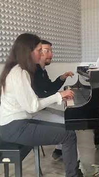 Schubert - Military March (4 hands) Chiara&Gabriele 🎹