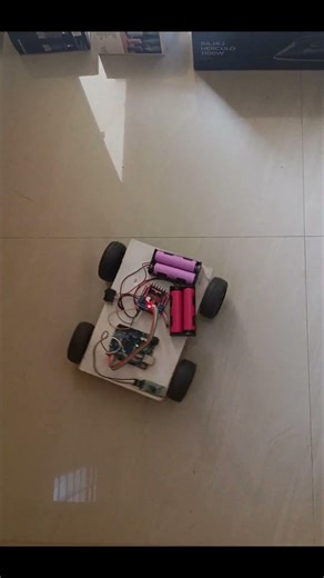 Bluetooth Rc car using Arduino #robot #arduino #robotics #shorts
