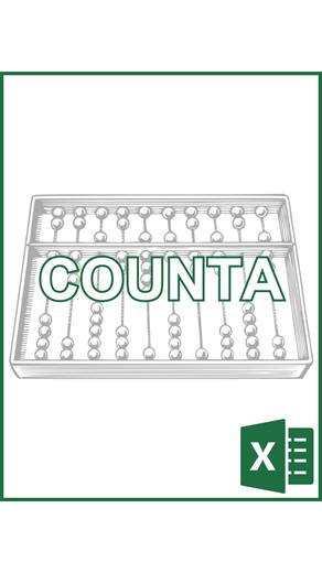 CheatSheets on Instagram: "How to count non-empty cells in Excel! ❤️ and follow for daily tips! 🗂️ Save this post for future reference! 👯 Share it with a friend! 🎁 Get Excel Templates, PDF Cheat Sheets, Trackers, and Trainings at the link in our bio! 🎯 Follow us on Instagram, YouTube, TikTok, and more at the link in our bio! #cheatsheets #excel #exceltips #googlesheets #spreadsheets #accounting #finance #corporate #office #work #tutorial"