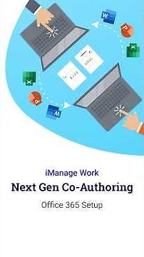 Next Gen Co-Authoring | iManage Work #imanage #legaltech