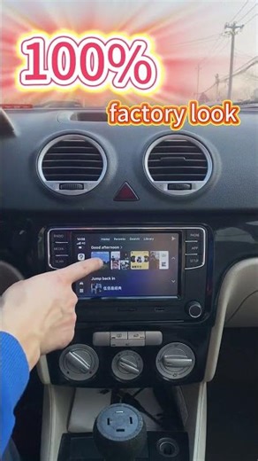 Before After Wireless CarPlay Retrofit RCD360 PRO3S | Volkswagen Passat 2012