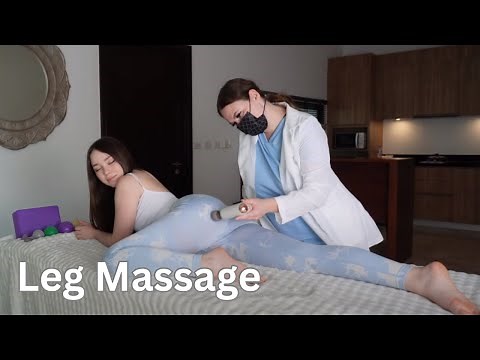 [4K] Intense Percussive Leg Therapy | Dr. Thomas Reynolds Method