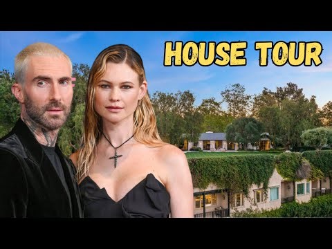 Inside Adam Levine & Behati Prinsloo's Serene L.A. Home | House Tour 2023