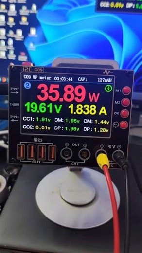 3.6K views · 19 reactions | I2C C09 Meter as a Type C Tester | USB Type-C Voltage & Current Testing. The I2C C09 Meter is not just a digital ammeter but also a powerful USB Type-C tester. It helps in checking voltage, current, charging speed, and PD protocol of any Type-C device. Perfect tool for **laptop repair, #I2CC09 #TypeCTester #USBTester #ChargingTester #LaptopRepair #MobileRepair #TechTools #VoltageTesting #CurrentTesting #USBPowerTester | LCIIT | Facebook