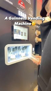 Would you try a Guinness Vending Machine with a plastic cup?🤔 Spotted in England. . 📸👉 @english.beer.gentleman 👏☘️👏 #irish_daily #reelsoftheday . #guinness #vending #vendingmachine #pint #guinnesstime #drinkresponsibly | Irish Daily