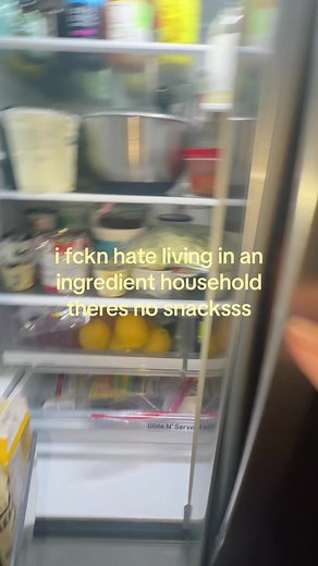 Ingredient household meaning: POV when there are no snacks