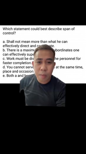 Span of Control 🙌 #LEA | Borsba Criminology Review Center