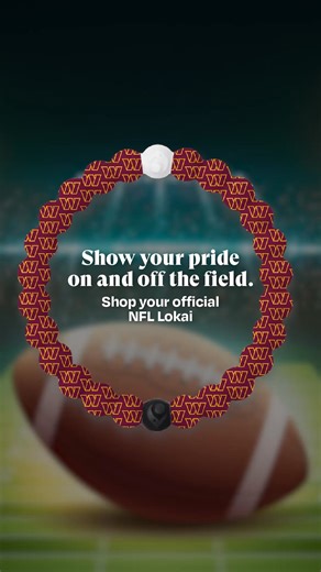 Carry your team’s energy everywhere you go with a Lokai NFL bracelet. The collection lets you rep your favorite team while staying grounded through every high and low of the season. 🏈 | Live Lokai