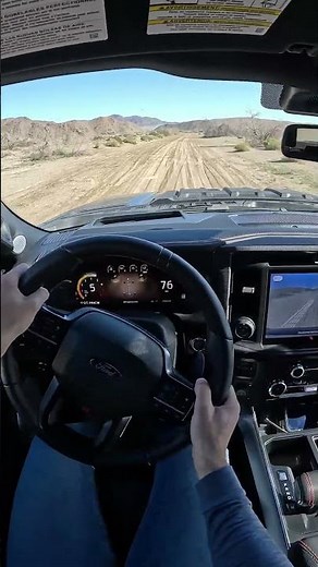 Going 90 MPH Off-Road in the F-150 Raptor R is a THRILL