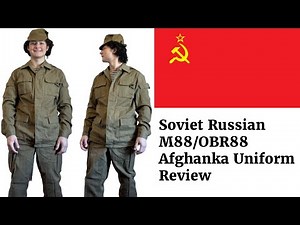 Soviet Russian M88/OBR 88 Afghanka Uniform Review