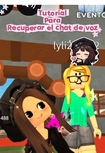 🫶🏻TUTORIAL para recuperar EL chat de VOZ en Roblox/🌸LOS créditos son míos si lo vas a USAR da CRÉDITOS 🫶🏻💗#selenamr #apoyoooooooooooooooooooooooooooo #selenaMR #tutorial #chatdevoz