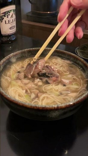 【鯖出汁にゅうめん】鯖缶とそうめんで簡単にできる最高の〆の作り方 #shorts #鯖缶 #お酒