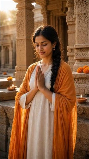 Why Do Hindus Fold Their Hands in Namaste? | Meaning Explained #shorts