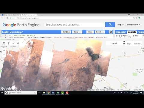 How to Mosaic Landsat Data with Google Earth Engine