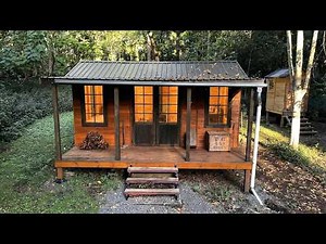 A Simple Off Grid Cabin You Can Build Yourself - Start to Finish