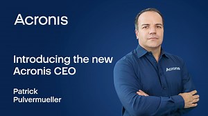 Introducing Acronis' new CEO, Patrick Pulvermüller! 🔊 Hear from Patrick as he describes his passions, goals, and, vision for joining Acronis in his own words AND invites you meet with him at our upcoming partner summits during the #AcronisCyberFitSummit World Tour! Patrick brings over 20 years of experience in technical, management, and leadership roles in which he continuously brought innovation and global growth to brands. Please join us as we welcome Patrick to the Acronis family! ➡ Learn mo