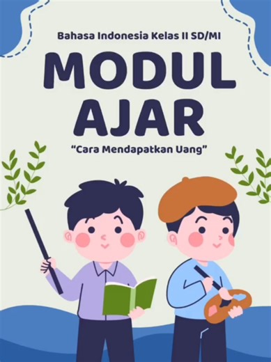 📚 Modul Ajar Deep Learning Fase/Kelas: B/2 Mata Pelajaran: Bahasa Indonesia Bab: Bijak Memakai Uang Materi: Cara Mendapatkan Uang (Pekerjaan) Pendekatan: Deep Learning Model Pembelajaran: Problem Based Learning (PBL) 🌟 SEMUA FILE BISA DIEDIT🌟 ❇️ RPM/Modul Ajar (2 JP) ❇️ Materi Ajar ❇️ Media Pembelajaran ❇️ LKPD (Lembar Kerja Peserta Didik) ❇️ Instrumen Penilaian ❇️ Power Point (PPT) ❇️ Refleksi Pembelajaran ❇️ Video Pembelajaran (Link YouTube) ❇️ Link Akses Canva #modulajar #deeplearning #pem
