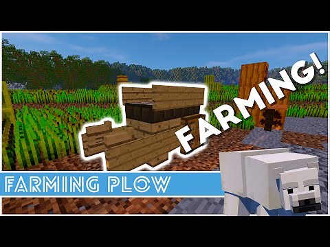 Minecraft - How To Make A Farming Plow
