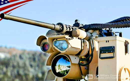 USAMC 遥控射击机枪和榴弹发射器！ M153 CROWS II（遥控无人枪架）