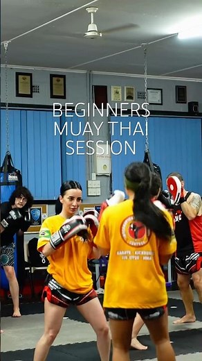Another Muay Thai Session in the books 💥 Great Energy and Vibes!