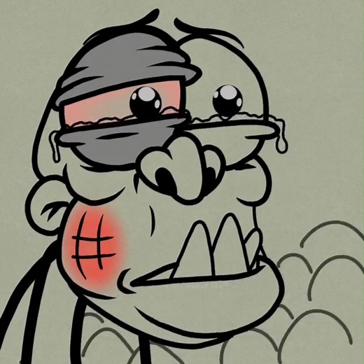 197K views · 3.5K reactions | Rico in a slap competition! 藍 | Rico Animations Rediff | Facebook