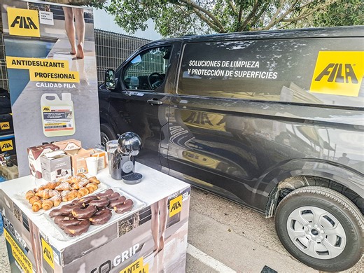 Fila Solutions lleva la formación profesional a pie de obra con un tour itinerante por España y Portugal - Focus Piedra - Noticias sobre piedra natural y materiales de gran formato