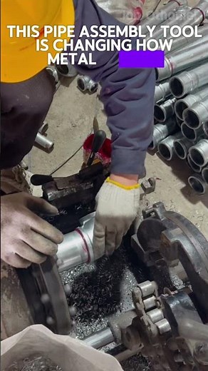 Machine for Metal Elbows! | Fast Pipe Assembly