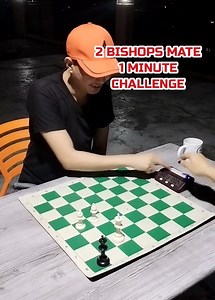 163K views · 1.1K reactions | 2 Bishops Mate 1 Min Challenge It's fun to do it For beginners, at least you can do it with at least 5 mins time control down to 1 min. And if you can make it 30 secs. Then cool! | Chesscology | Facebook