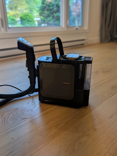 Steam cleaner & Carpet cleaner by @Dreametech 👀🫧 Finally found a cleaning gadget that does it all! 🤍 You can find it in my Amazon Stores, in the Cleaning section ✨ Use the code: N20GABIEC ✨ #ad #asmrcleaning #asmr #cleantok #cleaningwithgabie