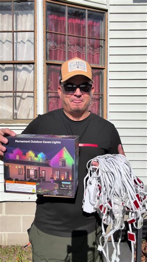 BLACK FRIDAY Demilare Eaves Light with 30/60 LEDS, RGB Outdoor Lighting, Permanent Outdoor Lights, Holiday Decorations for Party, Music Rhythm Sync, Remote Control & Bluetooth APP Link, IP67 Waterproof, 50/100 Feet Long, patio lights,House, Black Friday Christmas