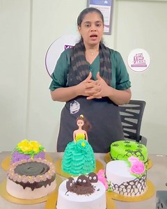 5 Days Cake Baking & Icing Class for Beginners(No previous baking experience required)100% guarantee ✓Whatsapp @07722077050https://wa.me/917722077050Limited number of seatsFee 2000 Time 10am to 1 pmWhatsapp @07722077050https://fb.watch/bLUsMMbZLW/https://fb.watch/a1RS_o7PxE/Cakes that will be made in class : Basic Vanilla sponge cake(Egg cake)Basic Chocolate sponge cake.(Egg cake)Cake popsBlack/White Forest Cake Butterscotch Cake Oreo cake Chocolate Truffle Cake Doll Cake Nutty bubble cakeRosett