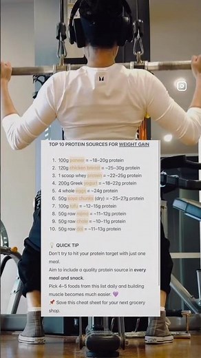 TOP 10 protein sources for WEIGHT GAIN🦾 Skinny women gaining weight at home