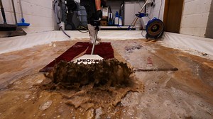 This Rug Bled During Washing… You Won’t Believe the Water Colour!