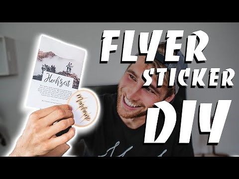 WHAT YOU SHOULD KNOW - How to create flyers and stickers correctly for printing - do it yourself ...