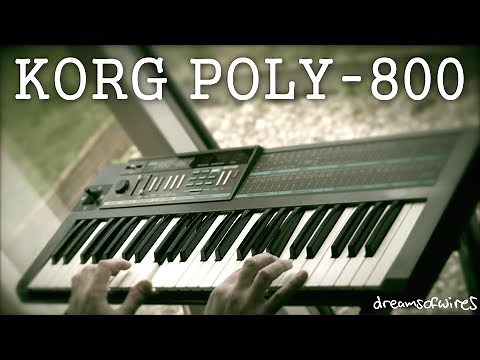 Korg Poly-800 - Stringy padded things (some more of my patches/presets)