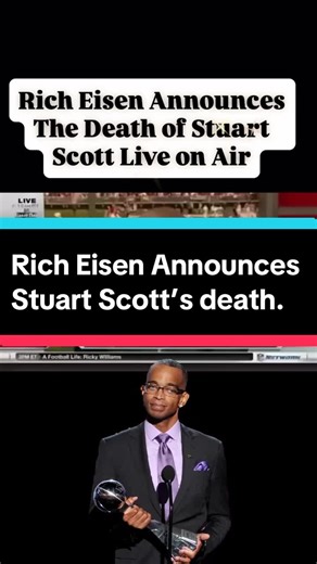 On this date (1/4) in 2️⃣0️⃣1️⃣5️⃣ Legendary Sportscaster Stuart Scott passed away due to cancer, he was 49 years old. In this clip Stuart Scott’s former Sportscenter partner Rich Eisen broke the news to fans on the NFL network and you can clearly see how hurt he is as he had to make this announcement. #stuartscott #booyah #legend #jamonboltonshow