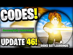 🔥*NEW* All Working UPDATE 46 CODES FOR DUDES BATTLEGROUNDS! ROBLOX DUDES BATTLEGROUNDS CODESla