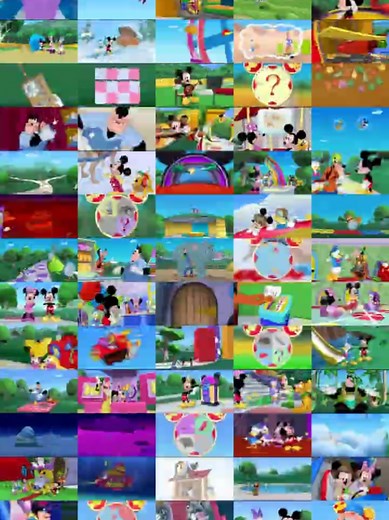 Mickey Mouse Clubhouse: All 75 Episodes at 25x Speed (G-Major Effect)