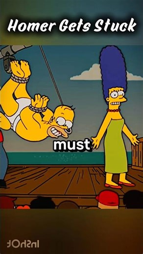 “Homer Gets Stuck”#sjorts#edit