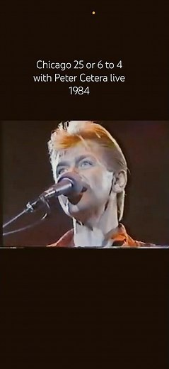 Chicago 25 or 6 to 4 with Peter Cetera live 1984 #shorts #chicagotheband #petercetera #80s #rock