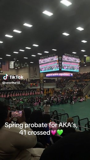 Spring Probate Celebration for Alpha Kappa Alpha Sorority